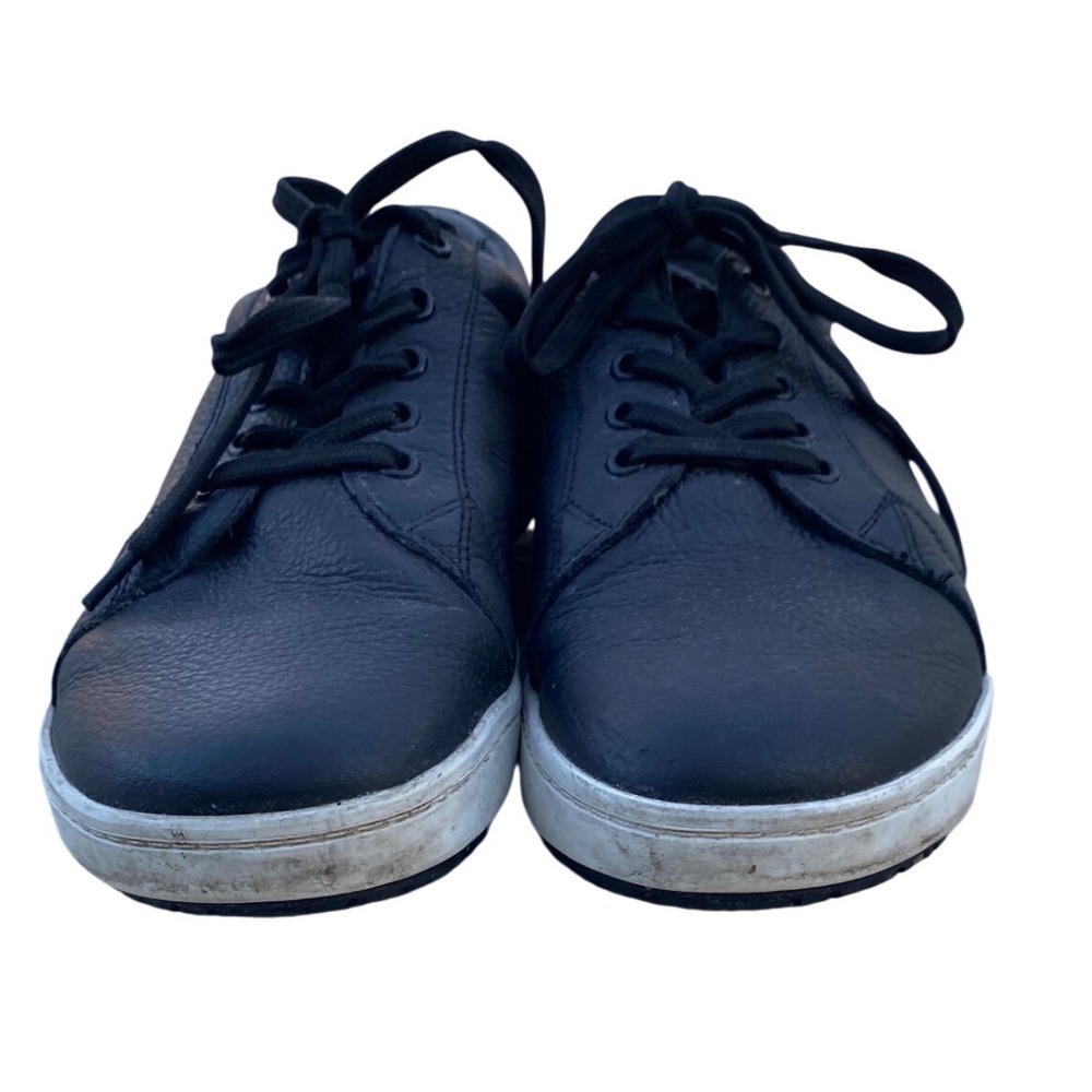 Birkenstock QO 500 NL Black Leather loafer sneaker Shoes 1011244 Womens 9 Mens 7 - Picture 6 of 6